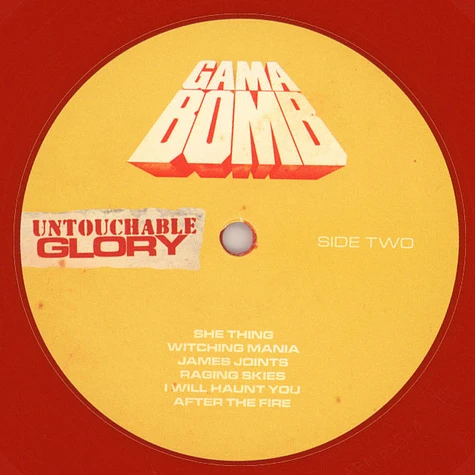 Gama Bomb - Untouchable Glory Red Vinyl Edition
