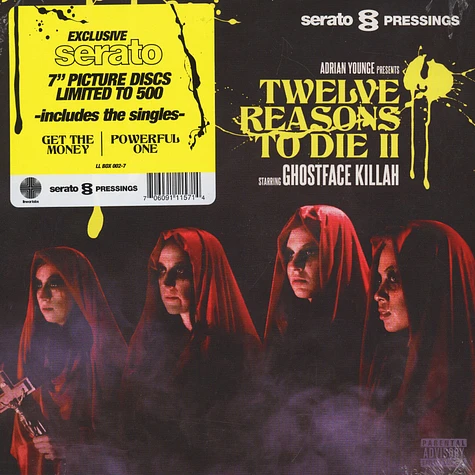 Ghostface Killah & Adrian Younge - Twelve Reasons To Die Volume 2 Serato Picture Disc Double Pack