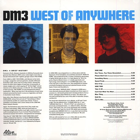 DM3 - West Of Anywhere