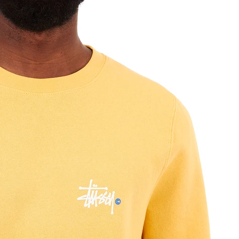 Stüssy - Basic Logo Crewneck Sweater