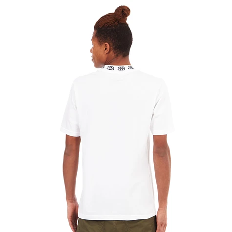 Stüssy - SS Jacquard Collar Crew T-Shirt