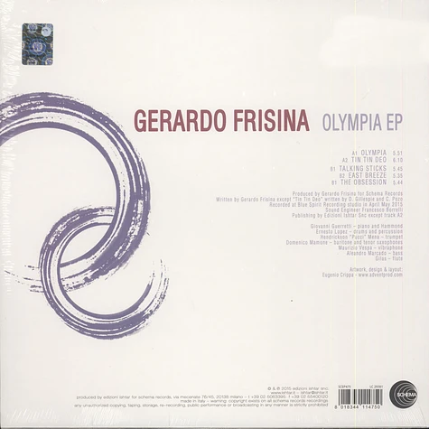 Gerardo Frisina - Olympia EP