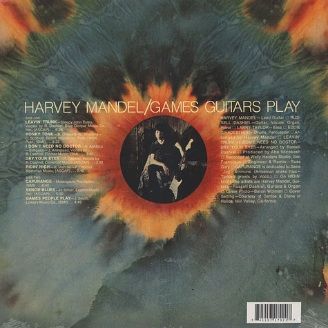 Harvey Mandel - Games Guitar Play