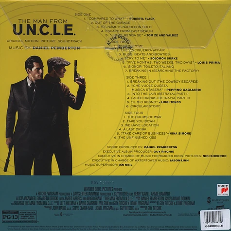 Daniel Pemberton - OST Man From U.N.C.L.E. Green Marbled Vinyl Edition