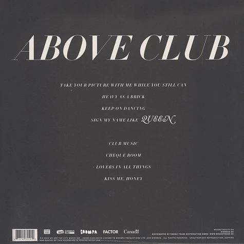 We Are The City - Above Club