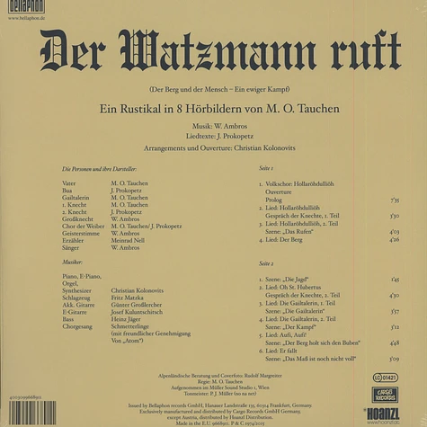 Ambros - Tauchen - Prokopetz - Der Watzmann Ruft Remastered Edition