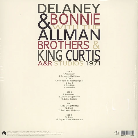 Delaney & Bonnie With The Allman Brothers - A&R Studios 1971