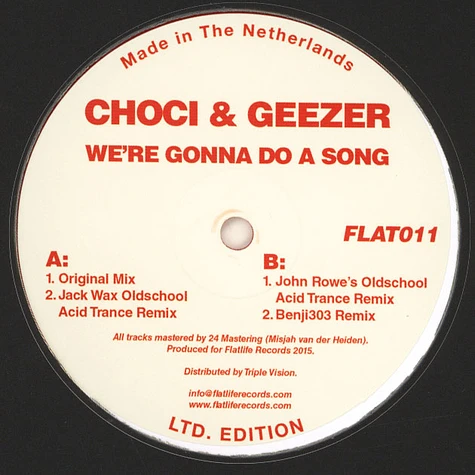 Choci & Geezer - We're Gonna Do A Song