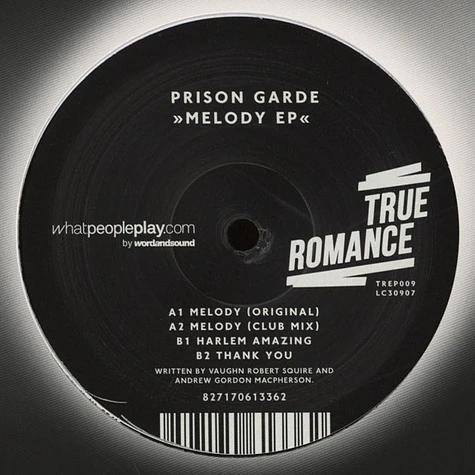 Prison Garde - Melody EP