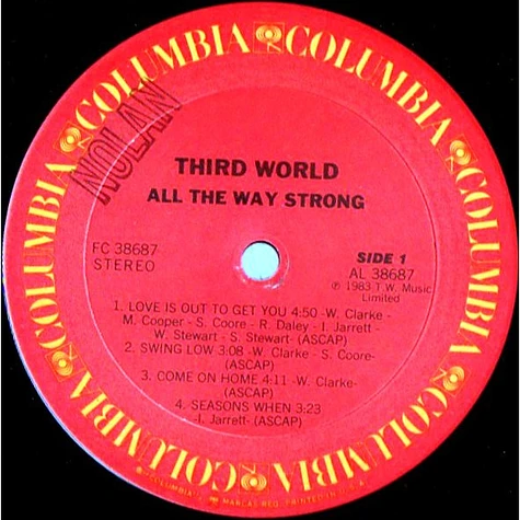 Third World - All The Way Strong
