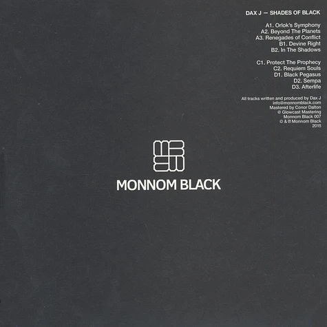 Dax J - Shades Of Black LP