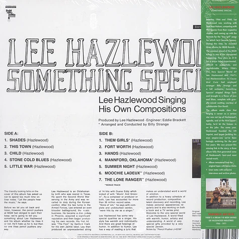 Lee Hazlewood - Something Special