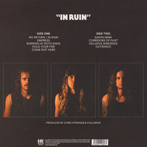 Cauldron - In Ruin Black Vinyl Edition