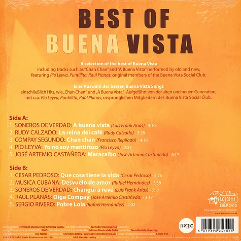 Luis Frank Arias, Raul Planas & La Reina Del - Best Of Buena Vista