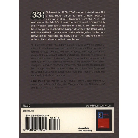 The Grateful Dead - Workingman's Dead by Buzz Poole