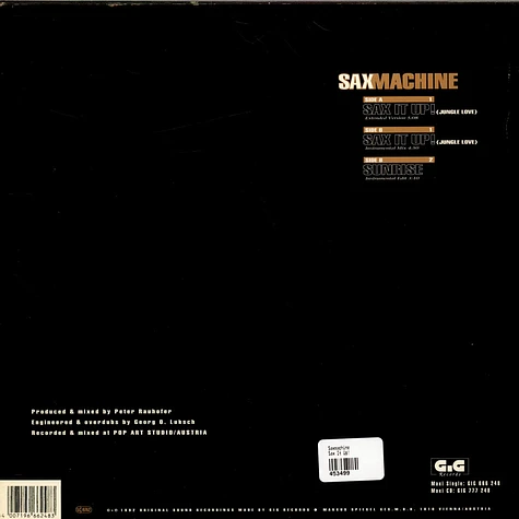 Saxmachine - Sax It Up!