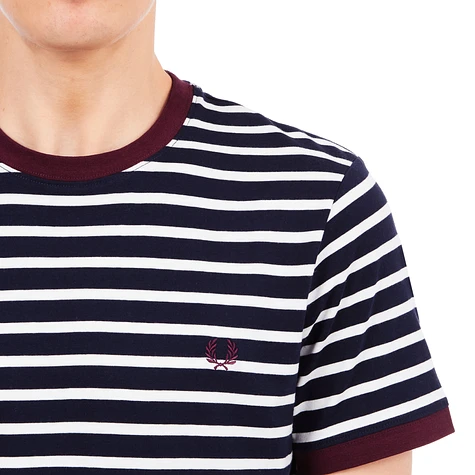Fred Perry - Breton Stripe Ringer T-Shirt