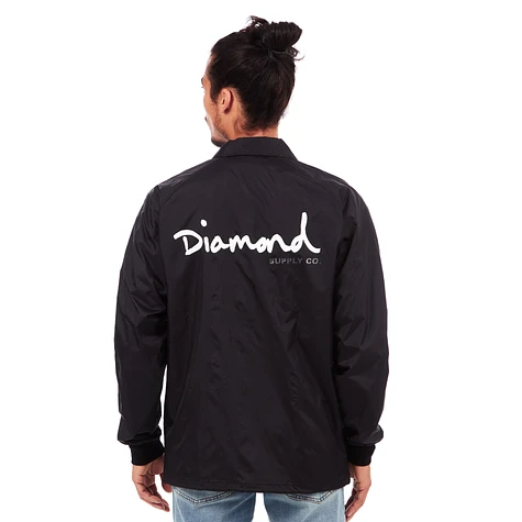 Diamond Supply Co. - OG Script Coach Jacket