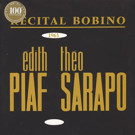 Edith Piaf - Bobino 1963: Piaf Et Srapo