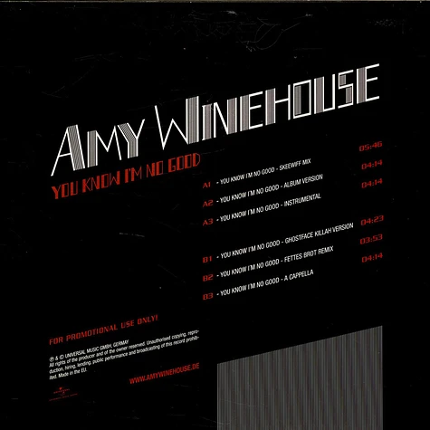 Amy Winehouse - You Know I'm No Good