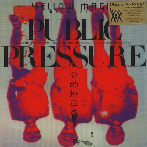 Yellow Magic Orchestra - Public Pressure Transparent Vinyl Edition