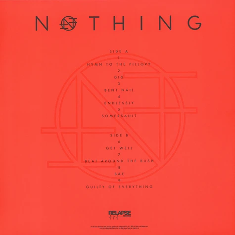 Nothing - Guilty Of Everything