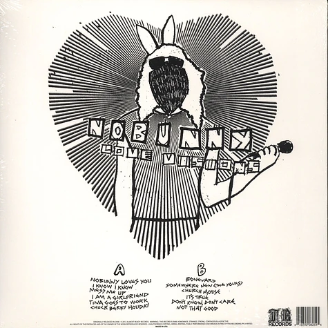 Nobunny - Love Visions Colored Vinyl Edition