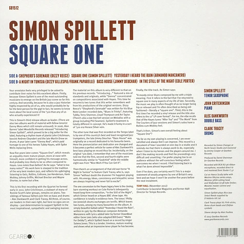 Simon Spillett - Square One