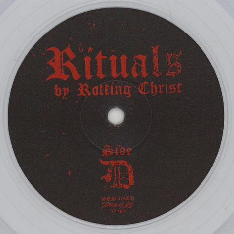 Rotting Christ - Rituals Clear Vinyl Edition