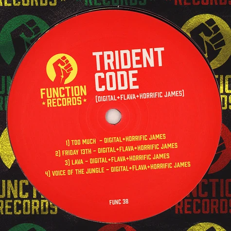 Trident Code (Digital, Flava & Horrific James) - Trident Code EP Volume 1