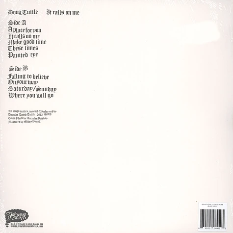 Doug Tuttle - It Calls On Me Black Vinyl Edition