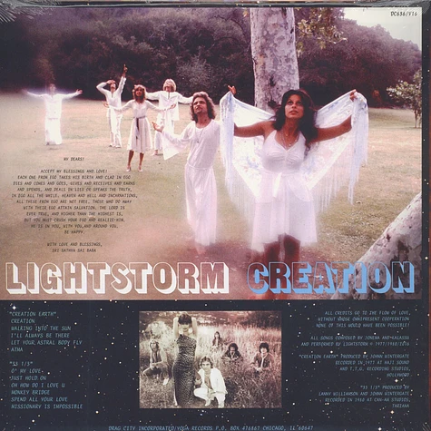 Lightstorm - Creation