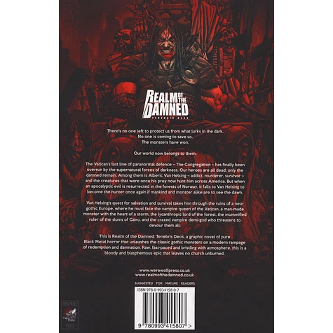 Realm Of The Damned - Tenebris Deos Paperback Edition