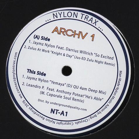 Nylon Trax - Nylon Trax Archv 1