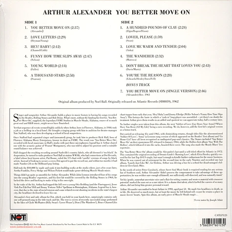 Arthur Alexander - You Better Move On