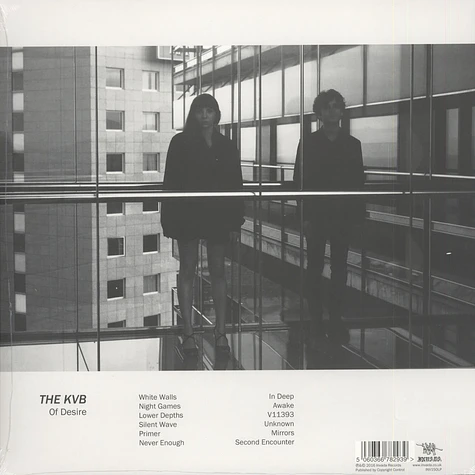 The KVB - Of Desire Black Vinyl Edition