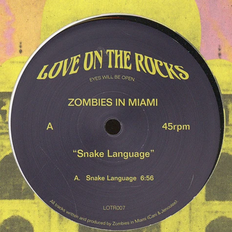 Zombies In Miami - Snake Language