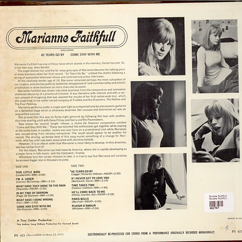 Marianne Faithfull - Marianne Faithfull