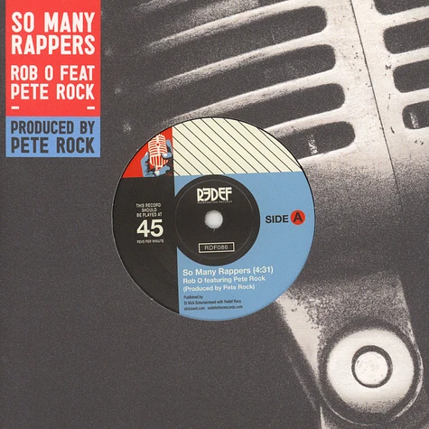 Rob O & Pete Rock - So Many Rappers / Meccalicious