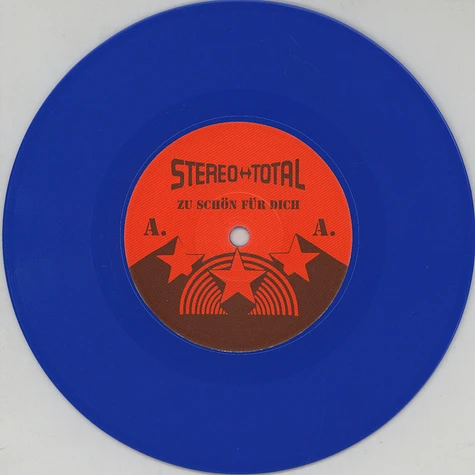 Stereo Total - Zu Schön Für Dich Limited Blue Vinyl Edition