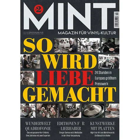 Mint - Das Magazin Für Vinylkultur - Ausgabe 2 - Februar 2016