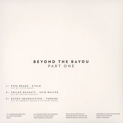 V.A. - Beyond The Bayou Part 1