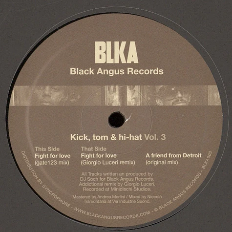 DJ Soch - Kick, Tom & Hi Hat Volume 3