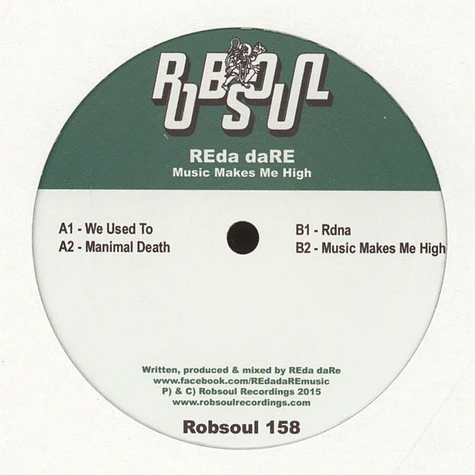 Reda Dare - Music Makes Me High