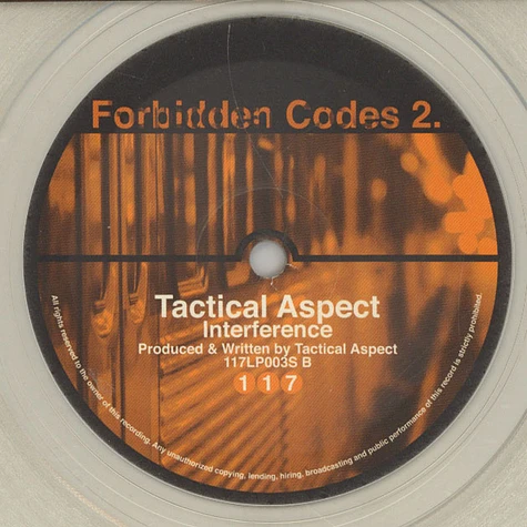 DJ Future & Eric Electric / Tactical Aspect - Forbidden Codes 2