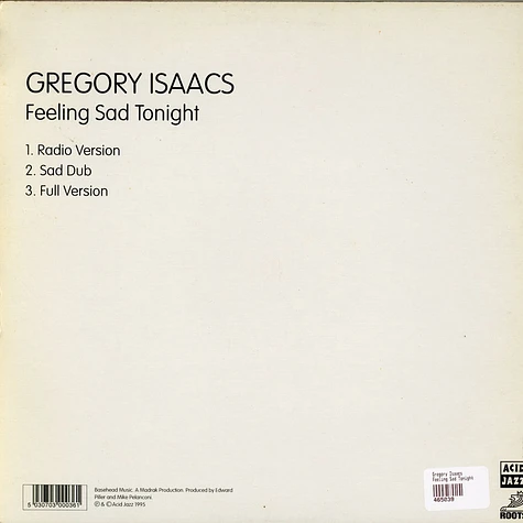 Gregory Isaacs - Feeling Sad Tonight