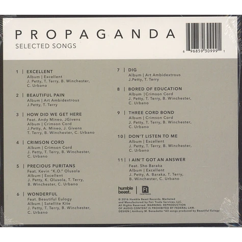 Propaganda - Selected Songs