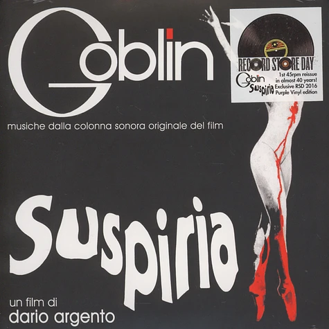 Goblin - Suspiria / Blind Concert Colored Vinyl Edition