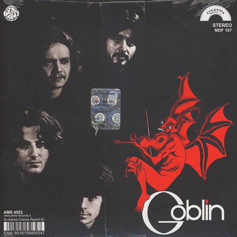 Goblin - Suspiria / Blind Concert Colored Vinyl Edition