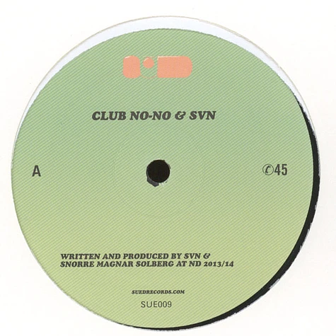Club No-No & SVN - SUE009
